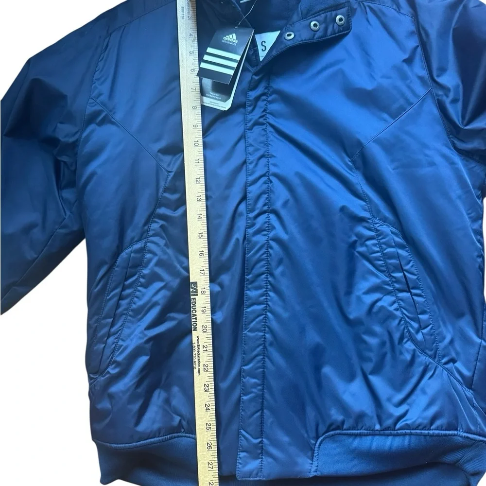 Adidas Navy Blue Jacket with White Details